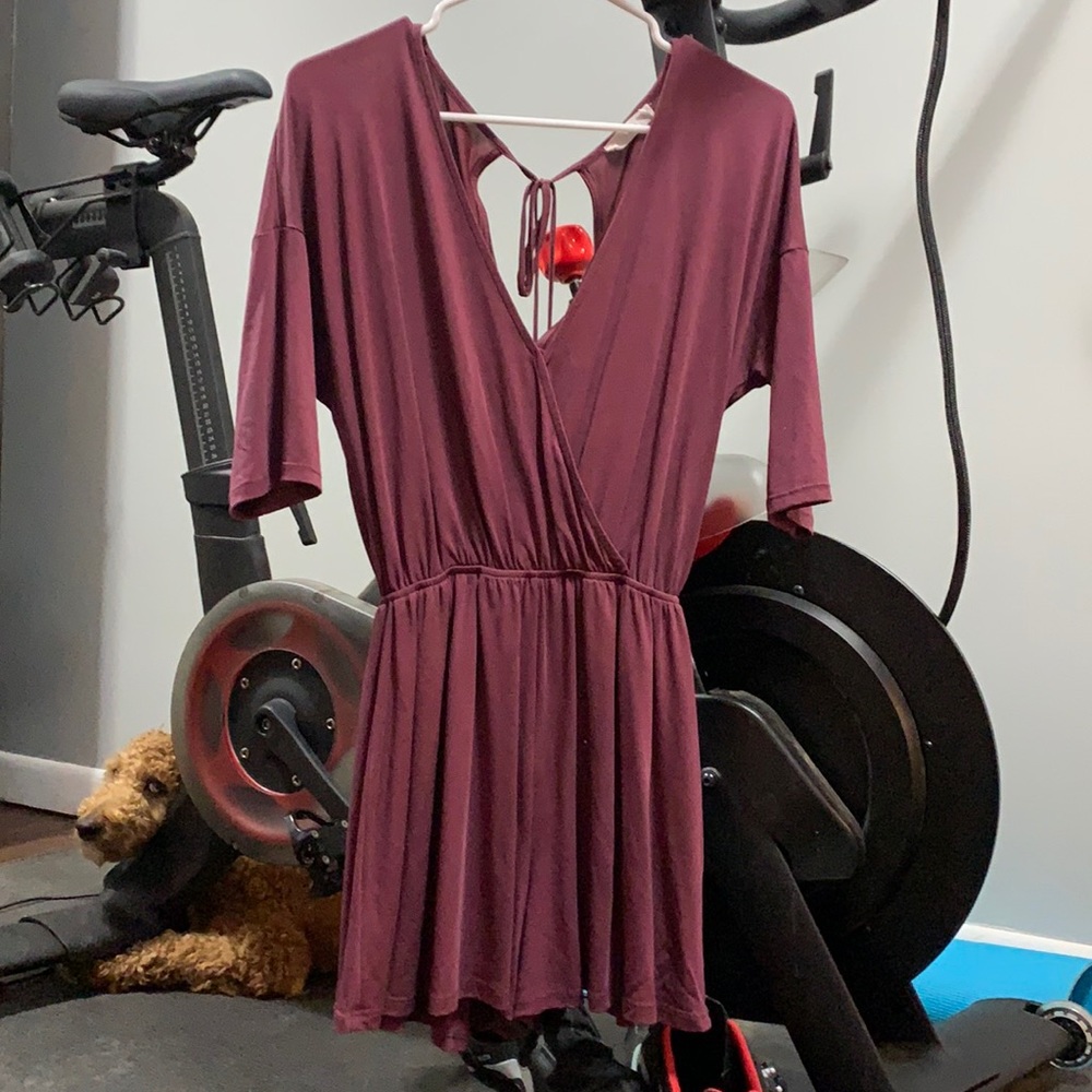 Maroon romper